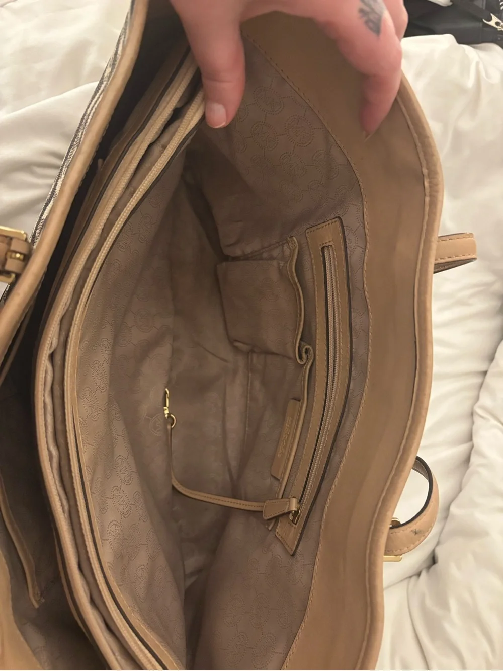 Michael Kors Zebra-Print Tote Bag